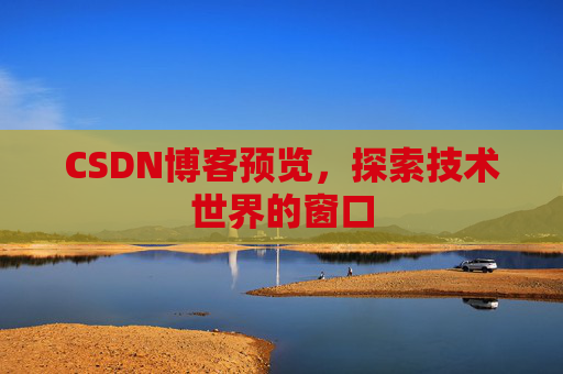 CSDN博客预览,探索技术世界的窗口